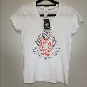 White Cincinnati Bengals Football T-Shirt